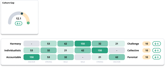 Culture Measurement - Culture Gap